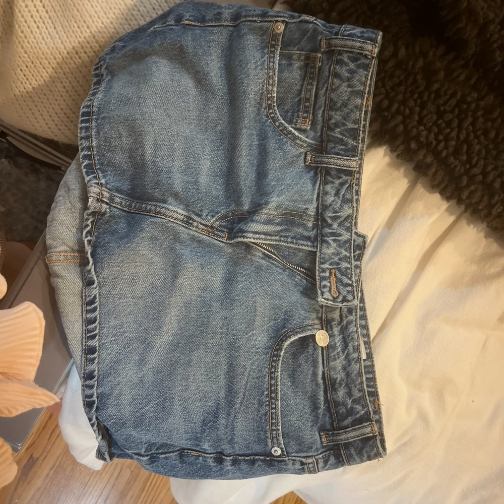 Blue Denim Skirt